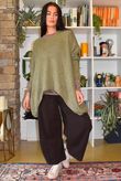 Big Softie Archie Slouch Knit Soft Khaki
